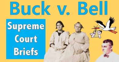 When The Supreme Court Said Eugenics Was Fine | Buck v. Bell